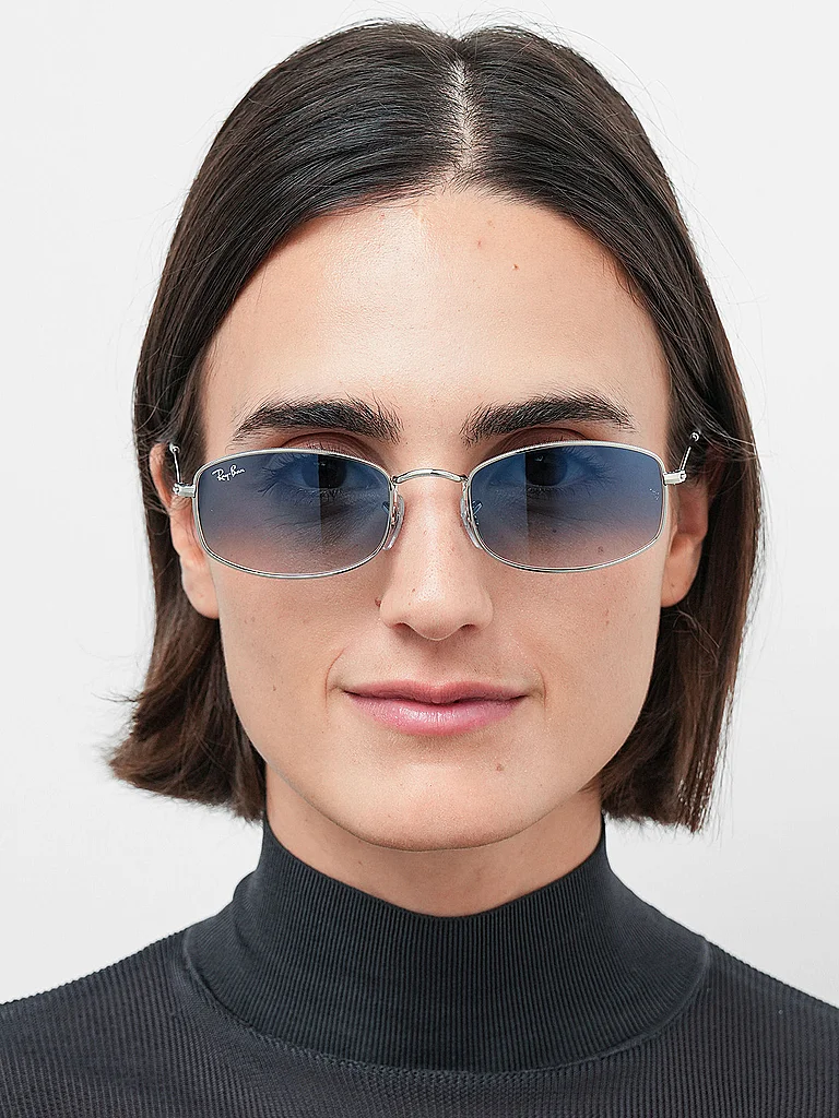 RAY BAN Sonnenbrille 0RB3832/55 silber baby 2
